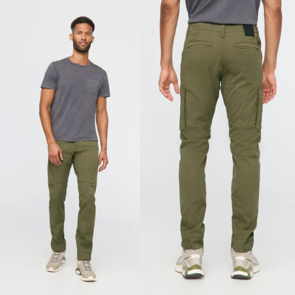 DU/ER Loden Green Live Free Adventure Pants Size 33 - 47939